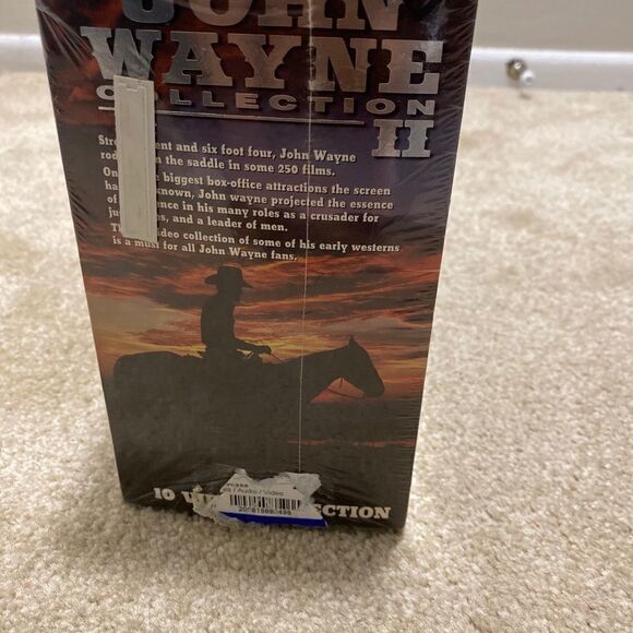 John Wayne - Collection 2 [VHS] New In Plastic - Picture 4 of 4